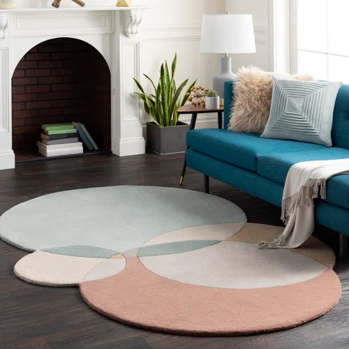 Sheila Hand Tufted Wool Oriental Indoor Rug