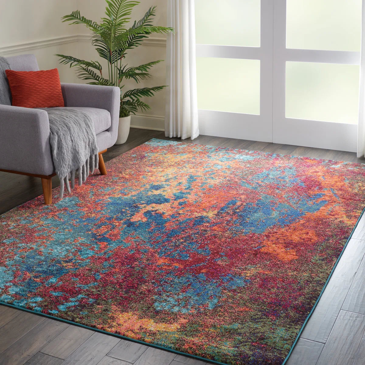 Velva Abstract Indoor Rug