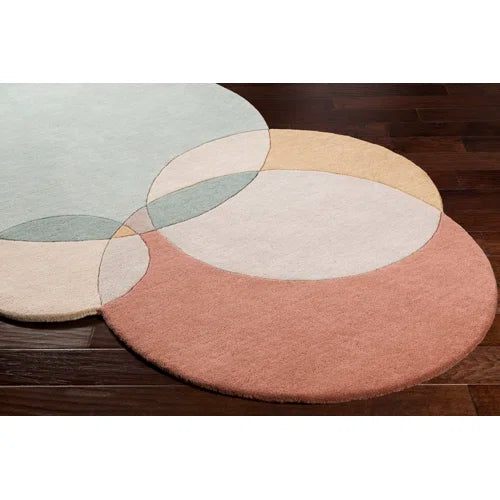 Sheila Hand Tufted Wool Oriental Indoor Rug