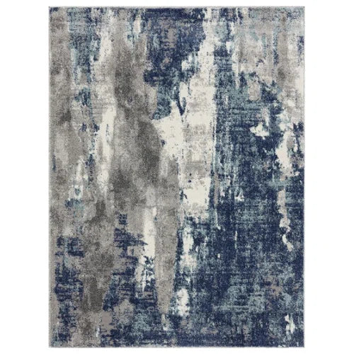 Doland Blue Area Rug