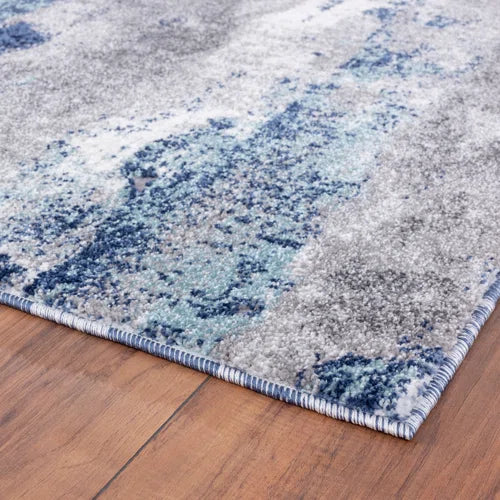 Doland Blue Area Rug