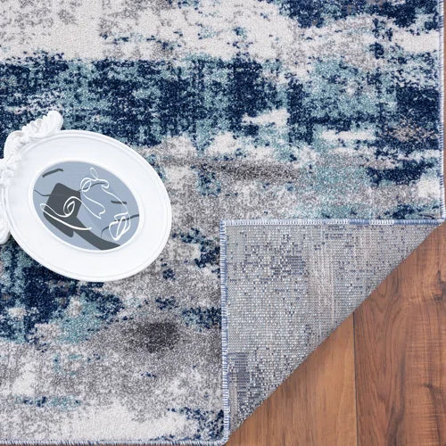 Doland Blue Area Rug