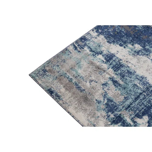 Doland Blue Area Rug